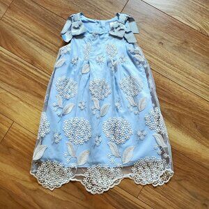Juno Valentine Janie and Jack Shimmer Organza Dress Size 2T
